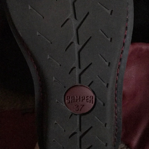 Beautiful Brick Red Camper Leather Boots - Picture 4 of 4